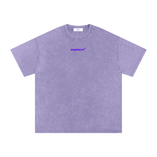 Heavyweight Oversized Gym T-Shirt UK | Snow Washed BOXMUTT Lifter