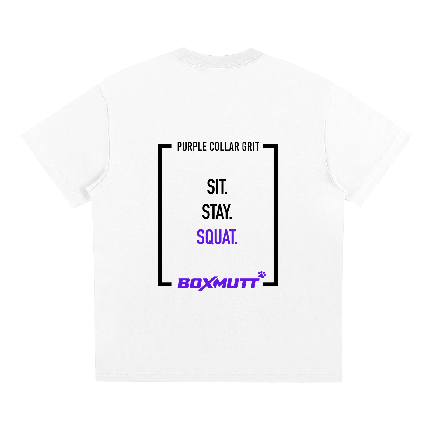 Quick-Dry Cooling T-Shirt | BOXMUTT Sit Stay Squat