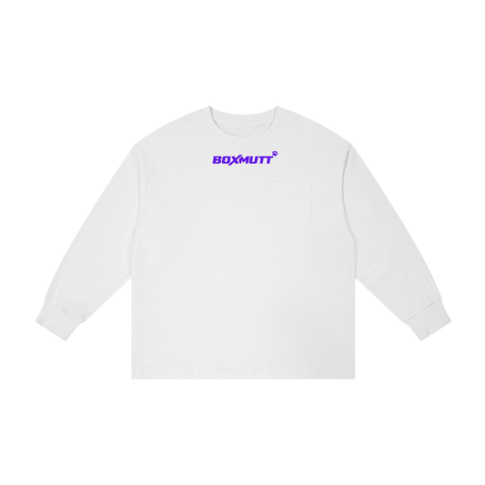 Kid's Long Sleeve T-Shirt | BOXMUTT Sit Stay Play