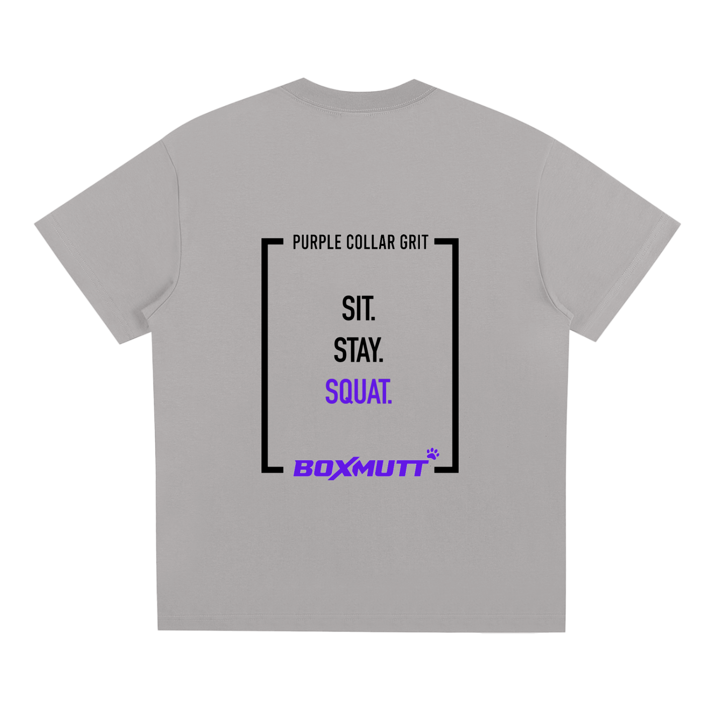Quick-Dry Cooling T-Shirt | BOXMUTT Sit Stay Squat