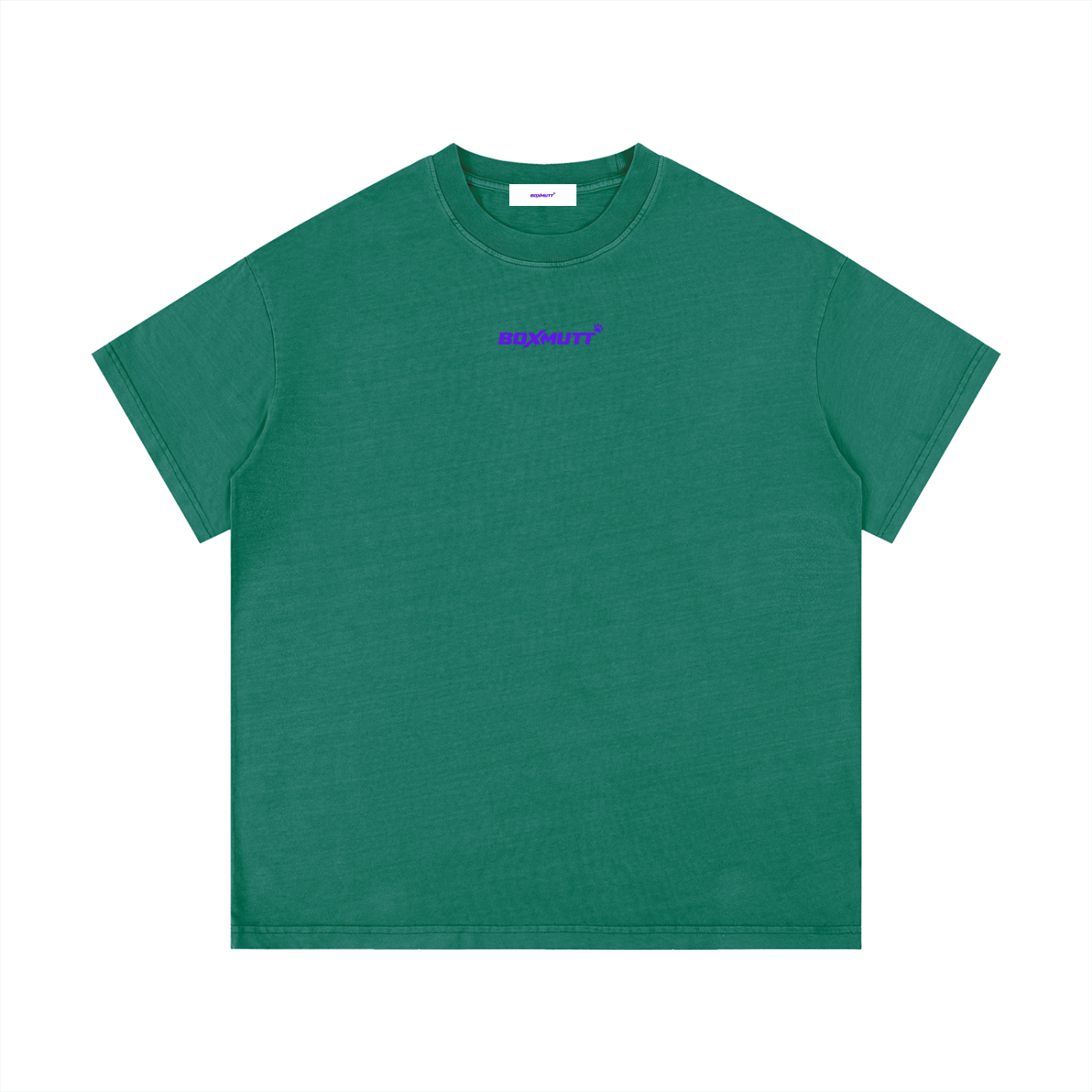 Vintage Wash Cotton T-Shirt | BOXMUTT No Shortcuts Swirl