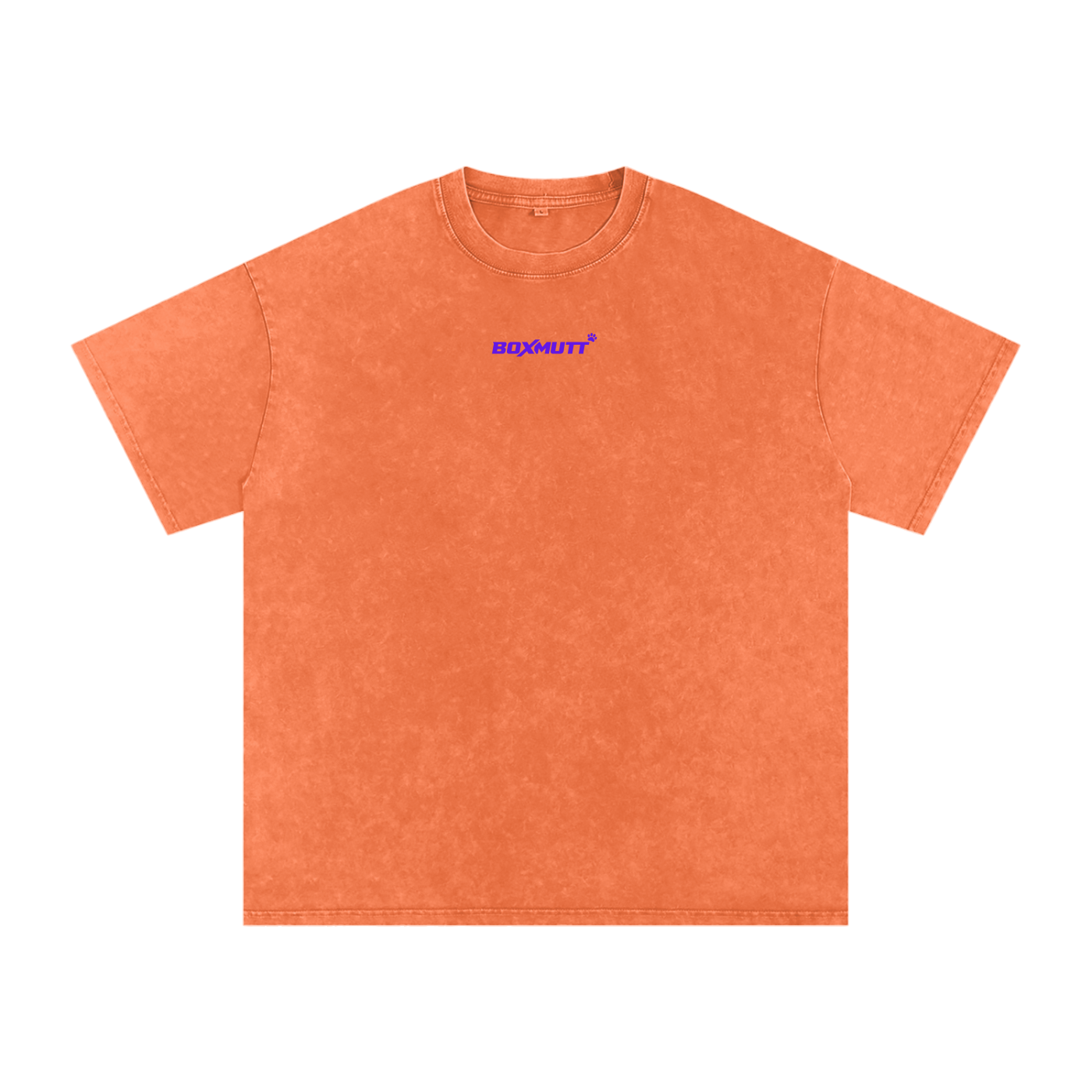 Heavyweight Oversized Gym T-Shirt UK | Snow Washed BOXMUTT Runners