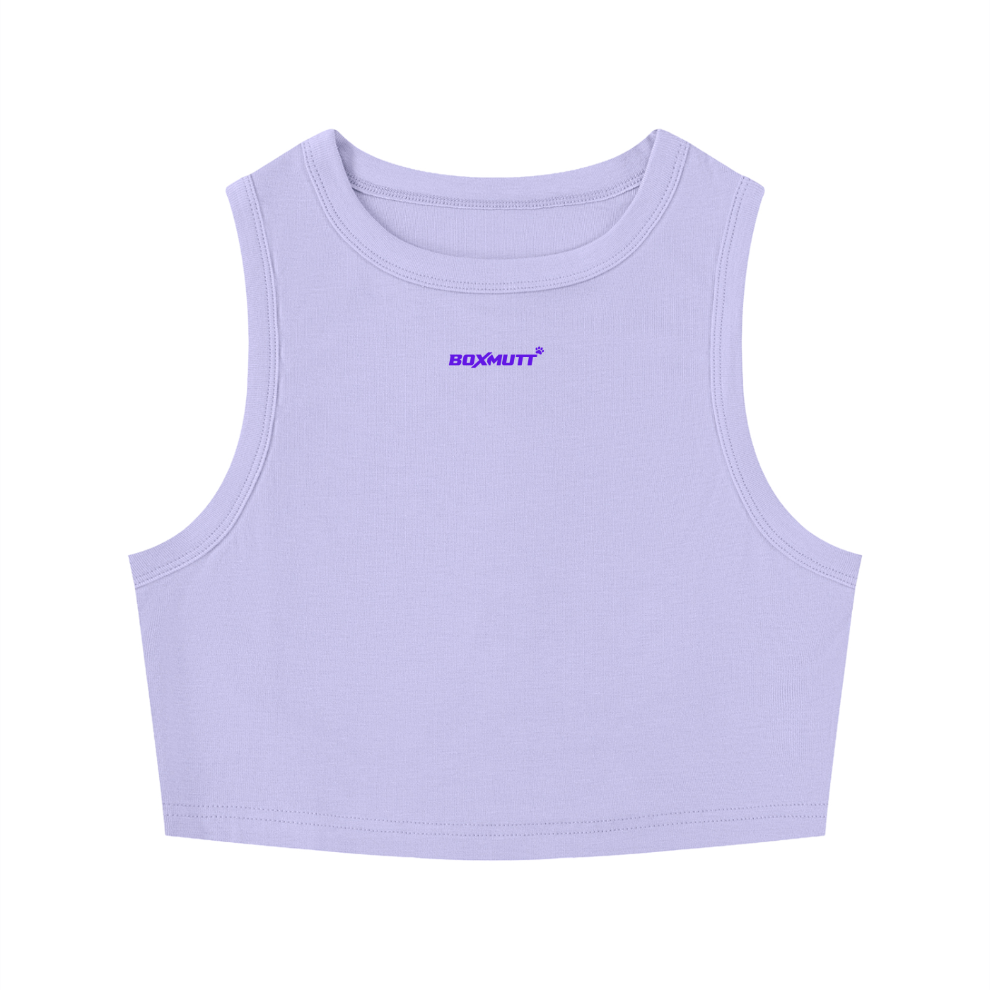 Women's Tight Crewneck Gym Crop Tank Top | BOXMUTT Lifter