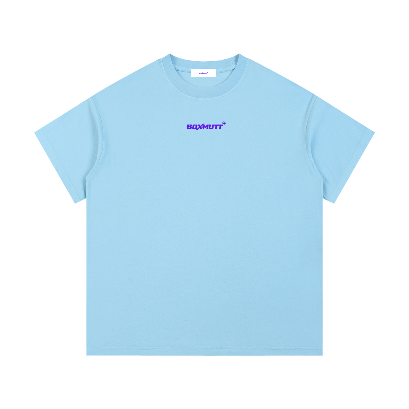 Vintage Wash Cotton T-Shirt | BOXMUTT No Shortcuts Swirl