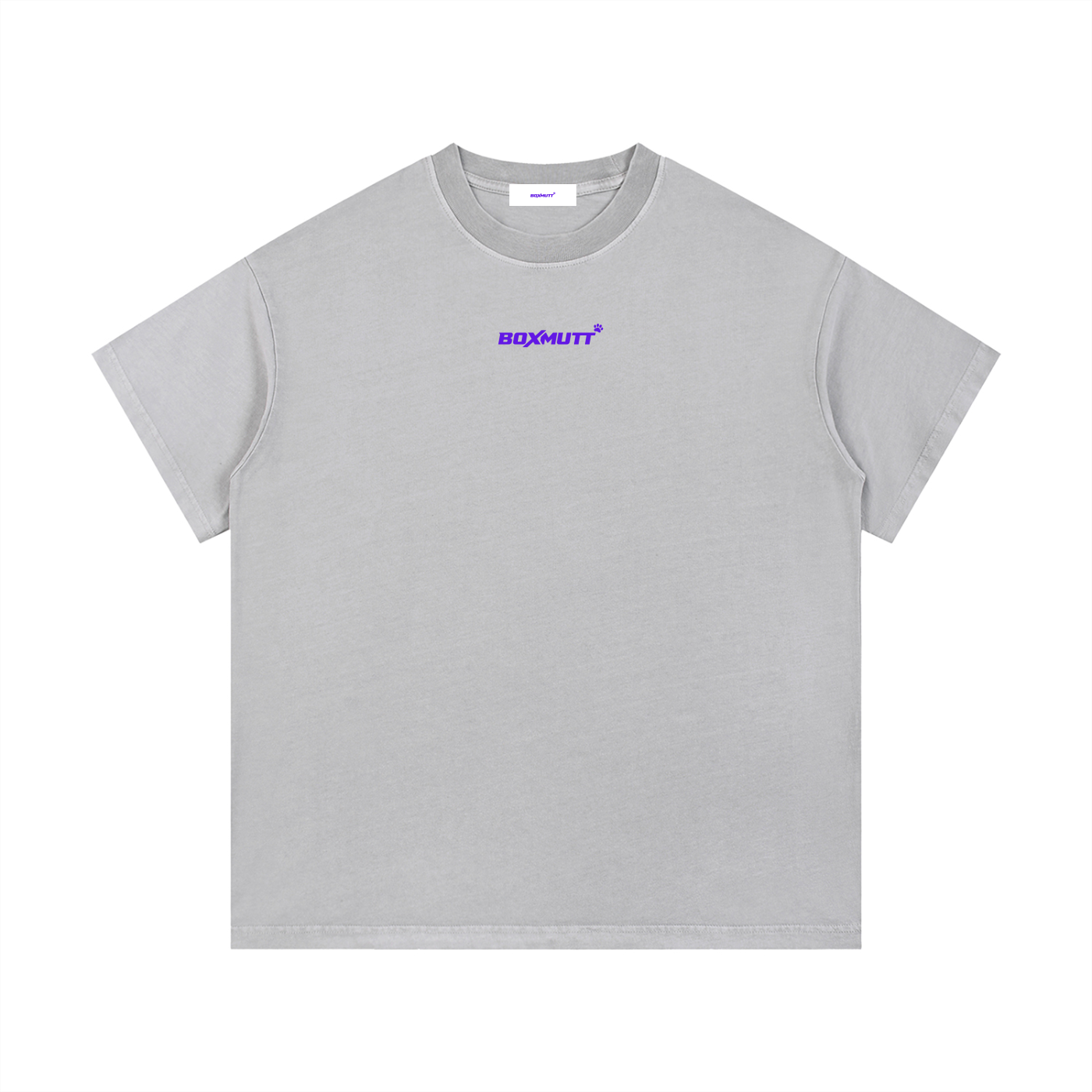Vintage Wash Cotton T-Shirt | BOXMUTT No Shortcuts Graffiti