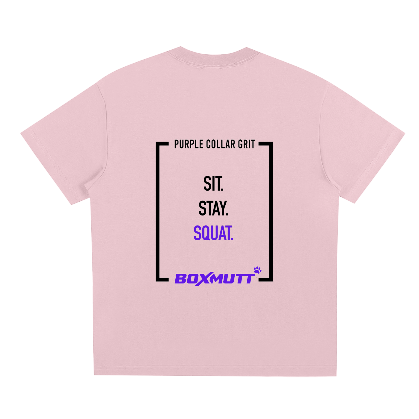 Quick-Dry Cooling T-Shirt | BOXMUTT Sit Stay Squat