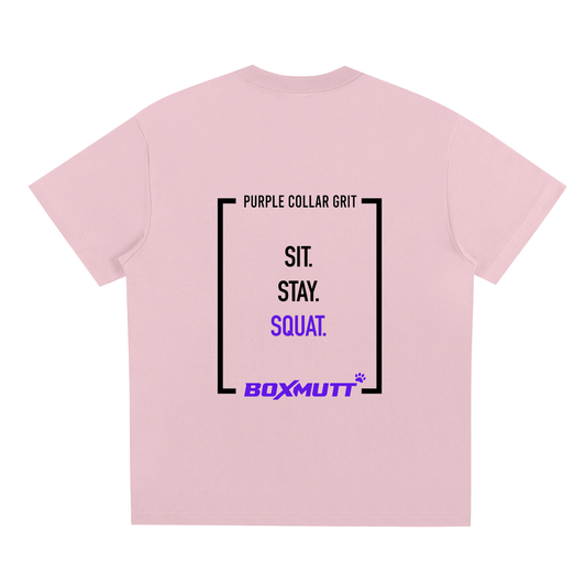 Quick-Dry Cooling T-Shirt | BOXMUTT Sit Stay Squat