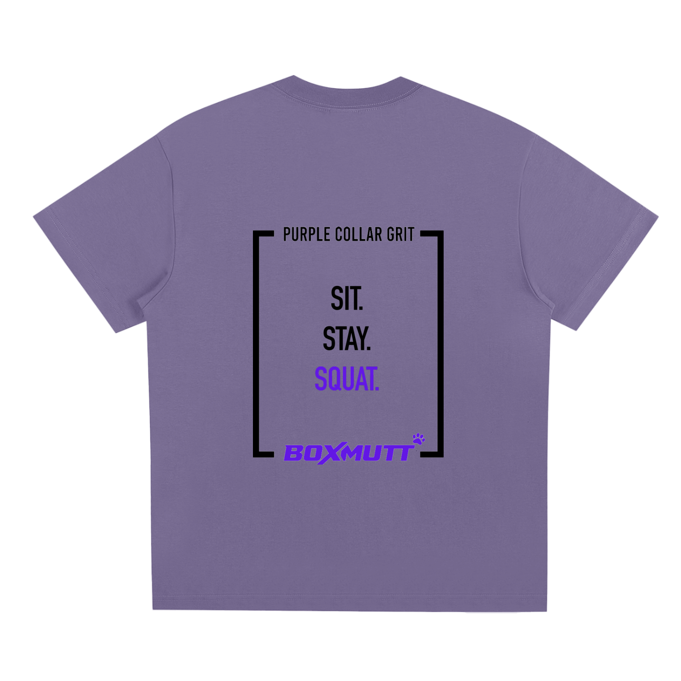 Quick-Dry Cooling T-Shirt | BOXMUTT Sit Stay Squat