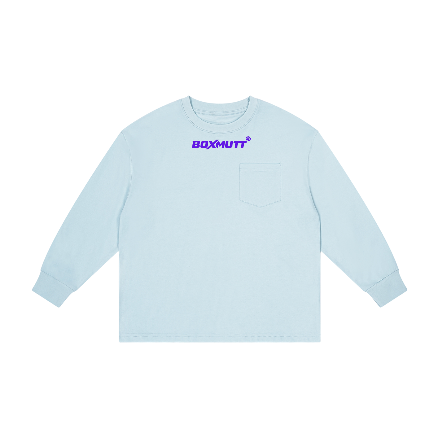 Kid's Long Sleeve T-Shirt | BOXMUTT Sit Stay Play