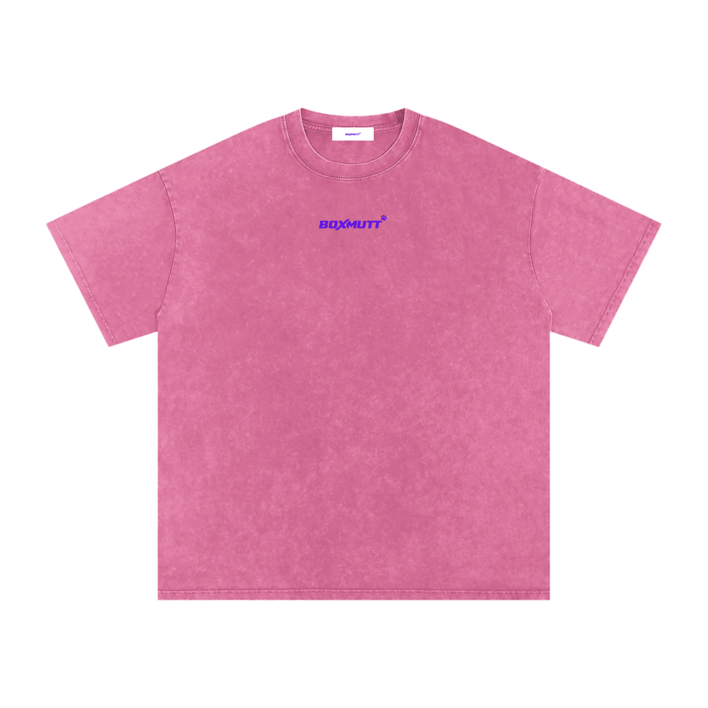 Heavyweight Oversized Gym T-Shirt UK | Snow Washed BOXMUTT Rig