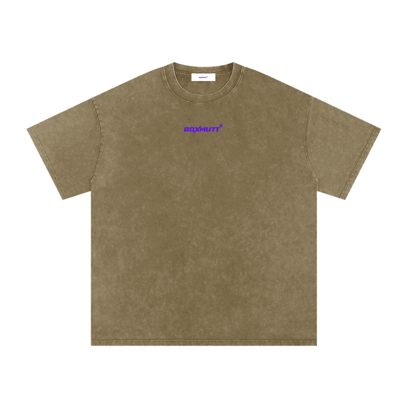 Heavyweight Oversized Gym T-Shirt UK | Snow Washed BOXMUTT Rig