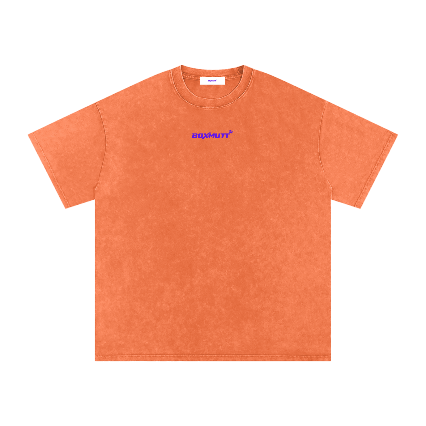 Heavyweight Oversized Gym T-Shirt UK | Snow Washed BOXMUTT Runners
