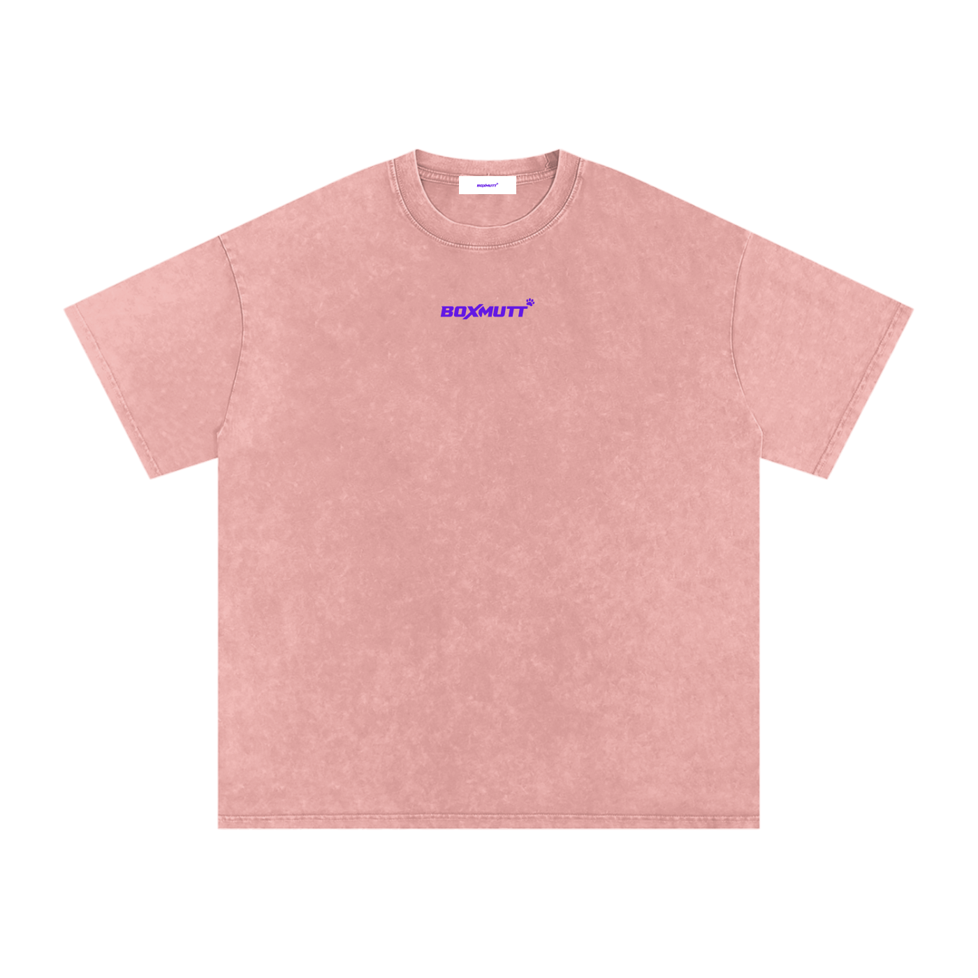 Heavyweight Oversized Gym T-Shirt UK | Snow Washed BOXMUTT Runners