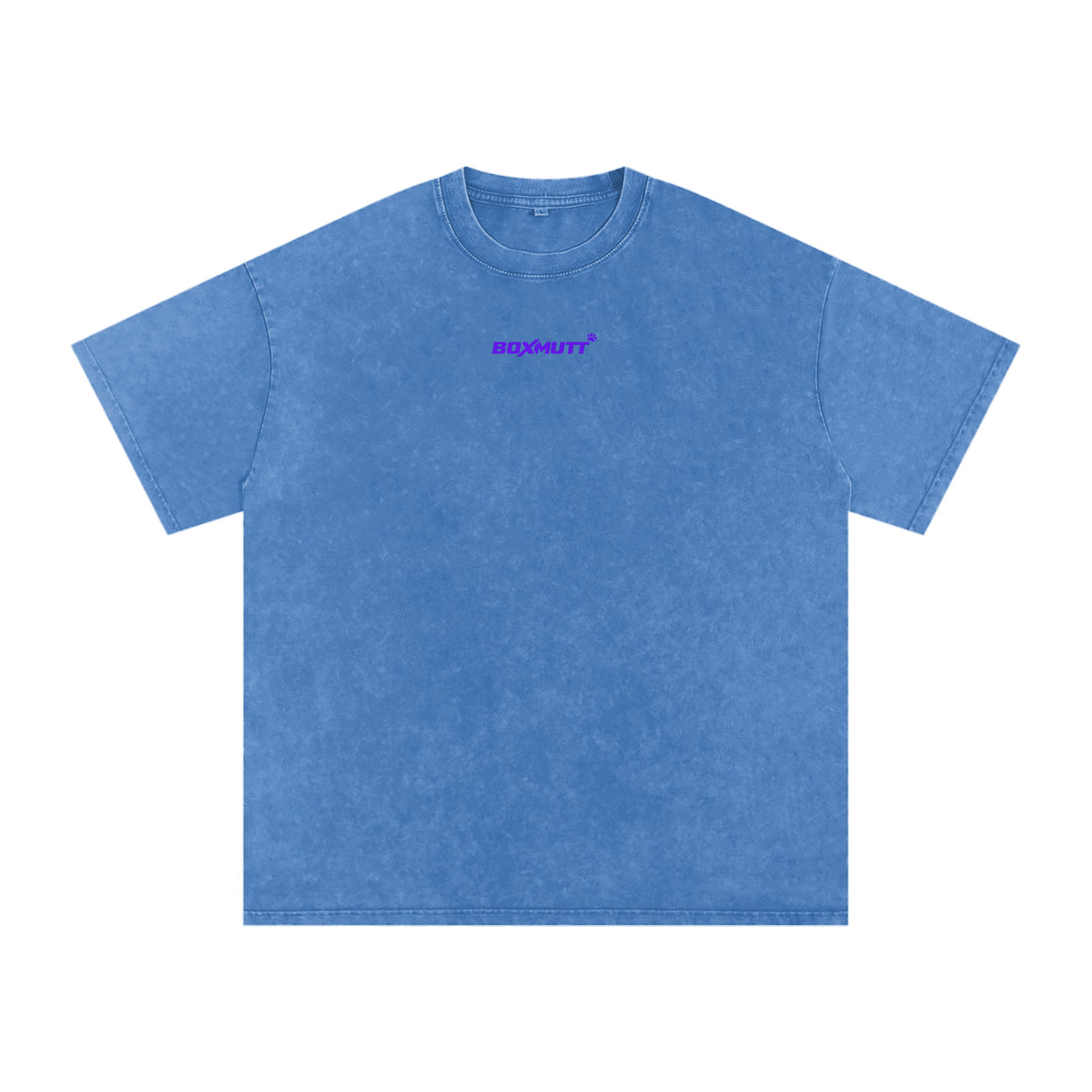 Heavyweight Oversized Gym T-Shirt UK | Snow Washed BOXMUTT Runners