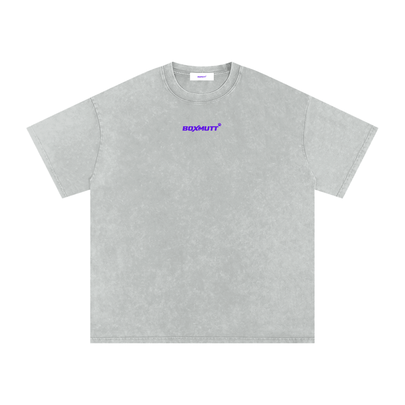 Heavyweight Oversized Gym T-Shirt UK | Snow Washed BOXMUTT Lifter