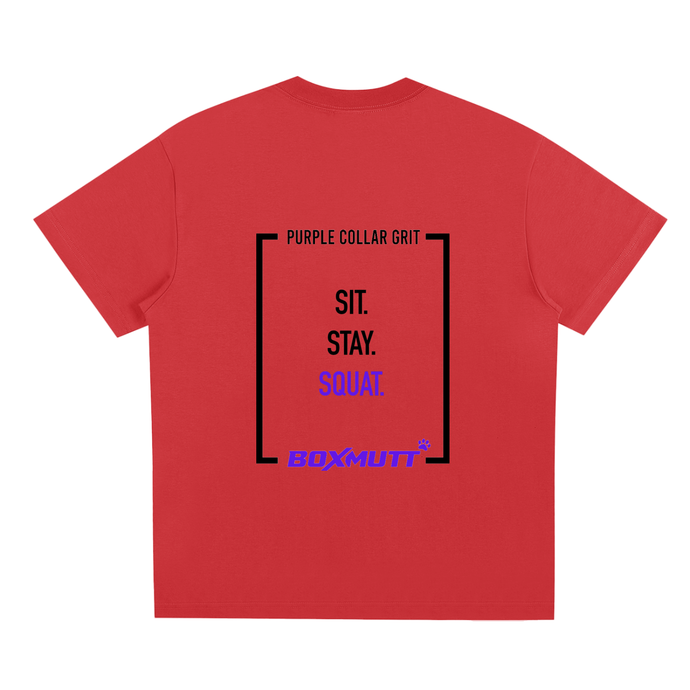 Quick-Dry Cooling T-Shirt | BOXMUTT Sit Stay Squat