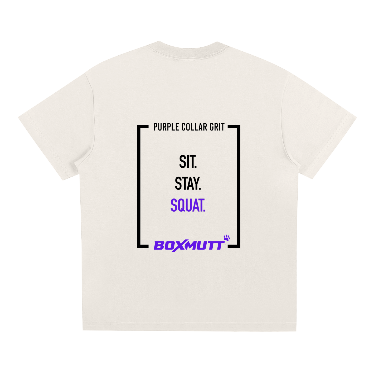 Quick-Dry Cooling T-Shirt | BOXMUTT Sit Stay Squat