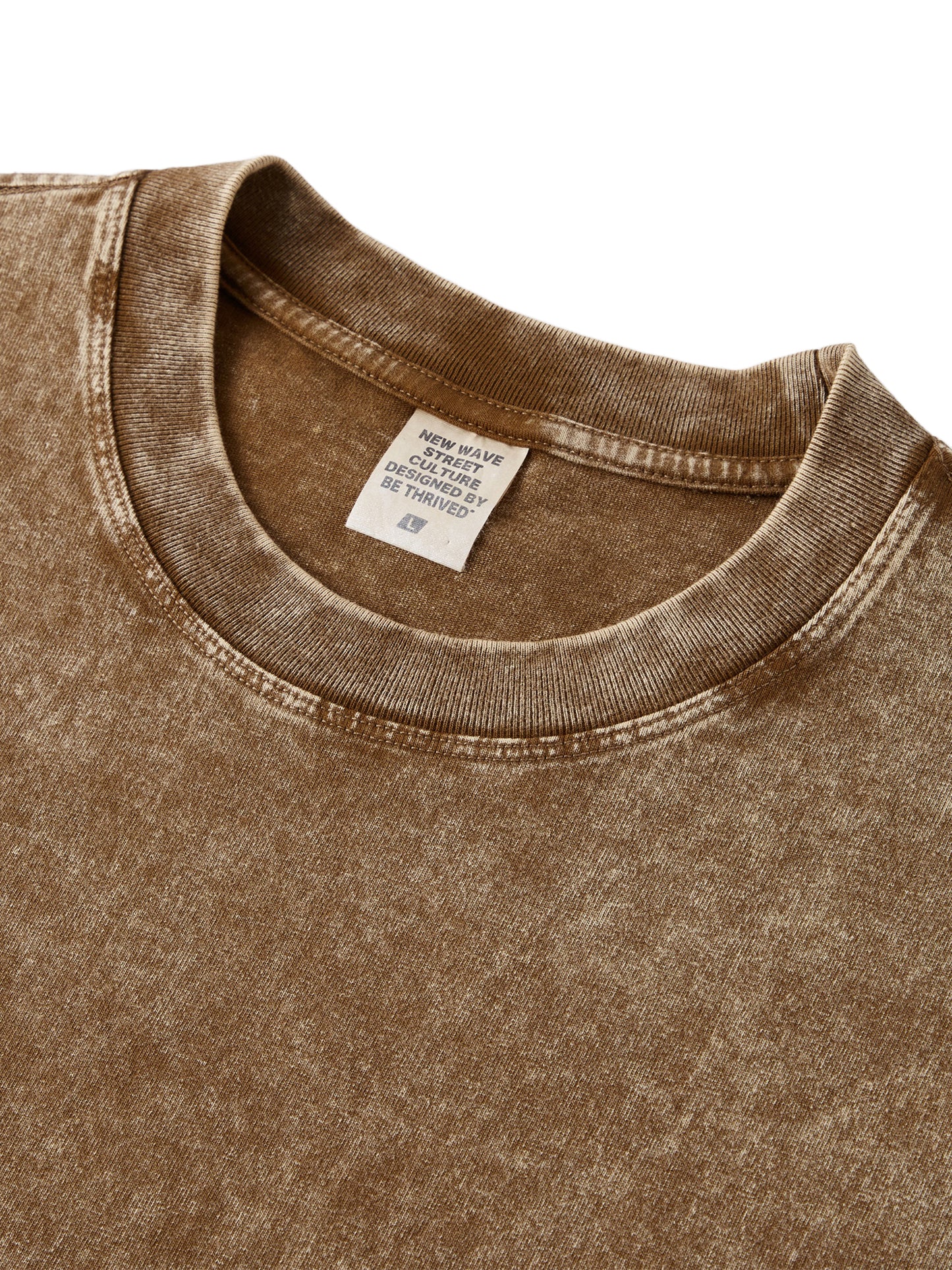 Kid's Heavyweight Oversized T-Shirt | Snow Washed BOXMUTT Sit Stay Play